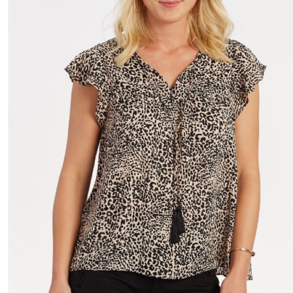 Evereve Tops - Braeve Leopard Top from Evereve